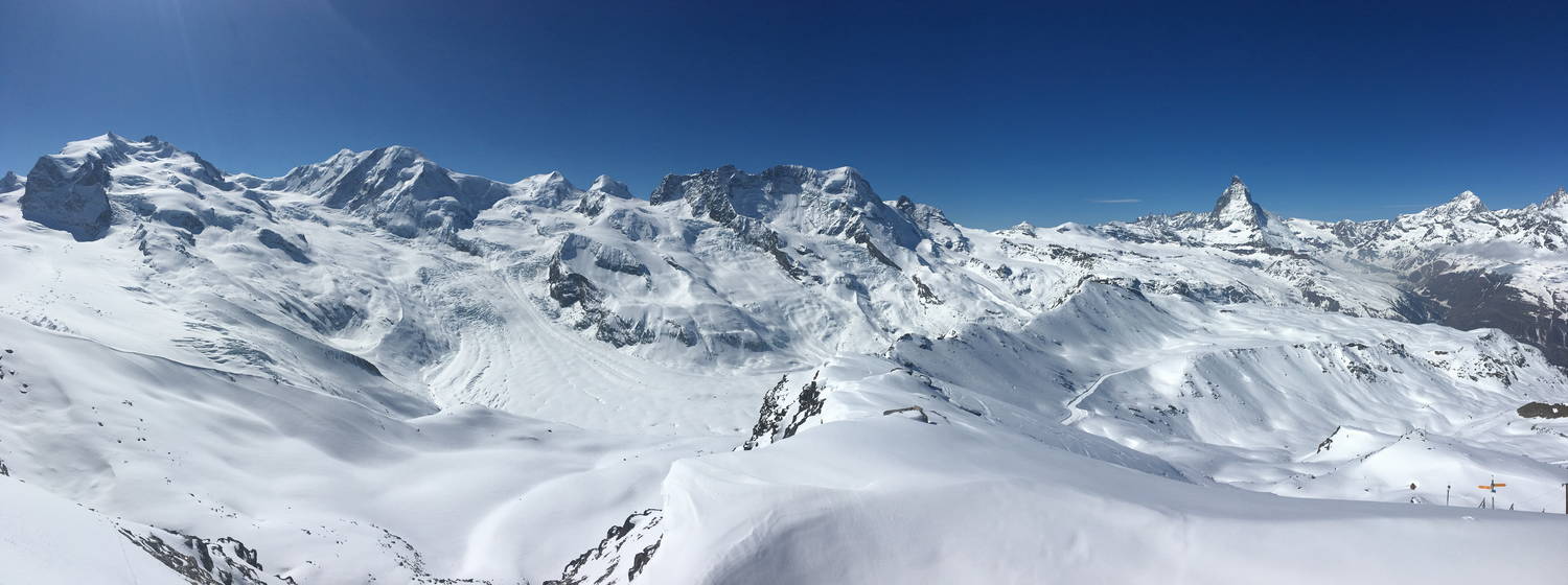 Panorama Zermatt Rothorn