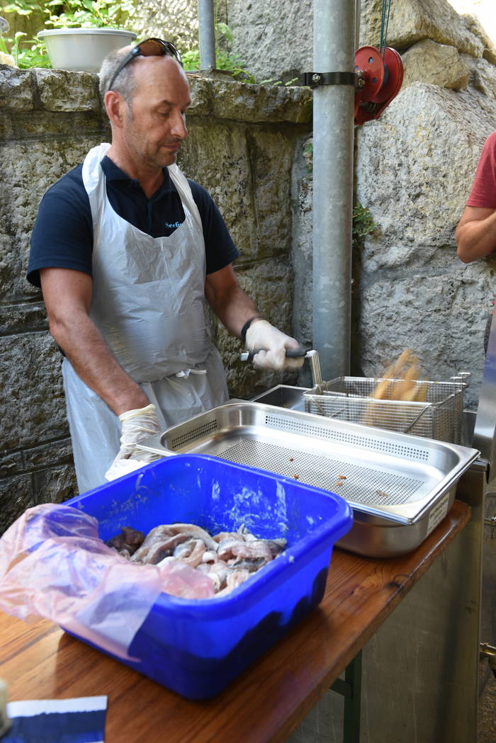 Frischer Fisch in Ligerz